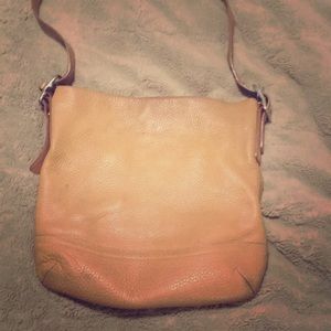 Coach vintage leather crossbody